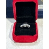 Image 2 : 4ct Round Moissanite Set in Sterling Silver Ring