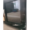 Image 5 : Trendy Retro T.V Stand With Glass Top And Doors  48" x20" x28" tall