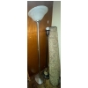 Image 2 : 6 ft Brushed Nickle Floor Lamp w/ 5x8 Area Rug & More