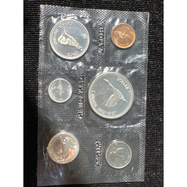 1967 Canadian Silver Uncirculated Coin Set