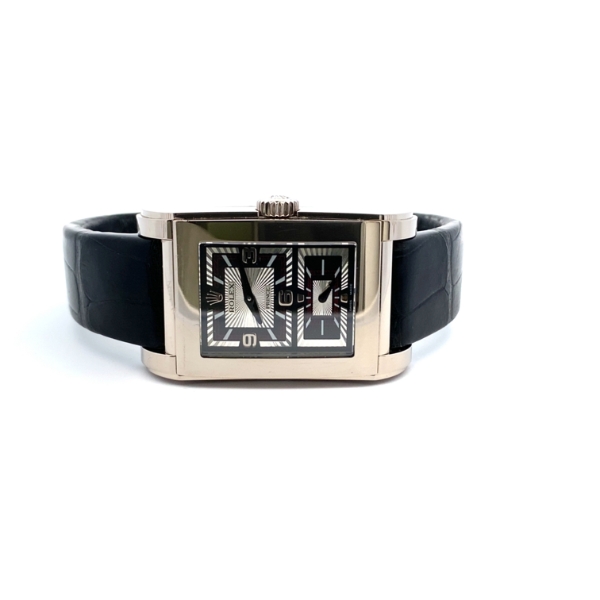 ROLEX Men's "Cellini Prince" 18KW Watch #5443/9 #D773654