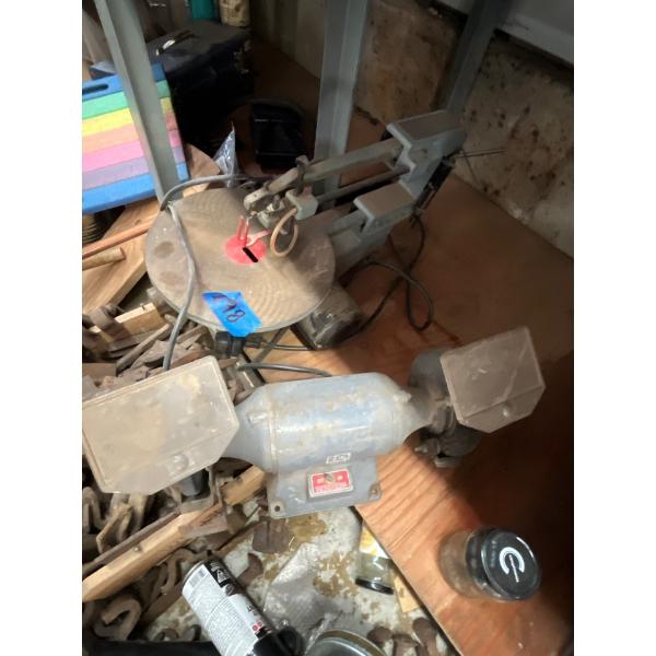 Delta scroll, saw and Delta grinder. 