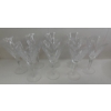 Image 2 : Waterford Crystal Sheila Pattern Water Goblets(8) - 7 3/8" Tall