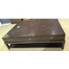 Wood Coffee Table, Contents NOT Included, 54W, 35D, 16T  
