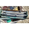 Image 8 : Beige Bin of Tools and Hardware Incl: Bolt Cutters, Cotter Pins, Wrench, Quick Clamp and More! (2nd)