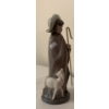 Image 4 : LLADRO Porcelain Shepard w/ Lamb  - 10.5T 