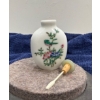 Image 3 : Hand Painted Bird on Flowers Snuff Bottle with Spoon 2.5H