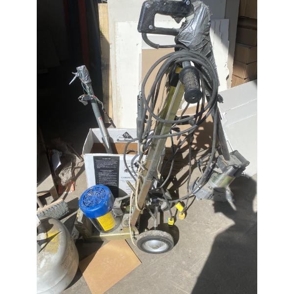 Professional Floor Scraper Machine with Electric Motor