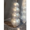 Image 2 :  Vintage Mid-Century Modern Kovacs-style Chrome Stacked Ball Lamp. 