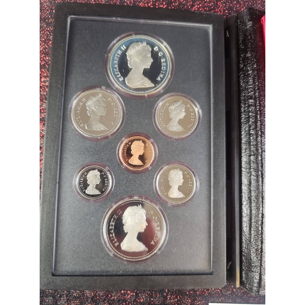 1984 Canada Proof Set with Case
