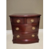 Image 1 : MALCOM Mahogany Bedside Chest Of Drawers 25x15x25