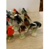 Image 3 : 1940s 1950s Tetley Tea Japan Hand-Painted Ceramic Animal Figurines Birds Mammals 