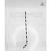 Image 5 : Millenia Bracelet Featuring A Blue Color Gradient Of Octagon-Cut Crystals In A Silver 925. Setting. 