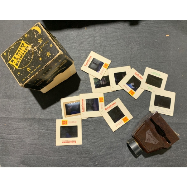 Zadix Jr 35mm Slide Viewer with Slides