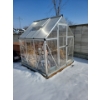 Hybrid 6ftx6ft Greenhouse Clear & Twin Wall Silver Frame Palram-Canopia