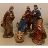 Image 1 : 6 Piece Ceramic Nativity Set 8T