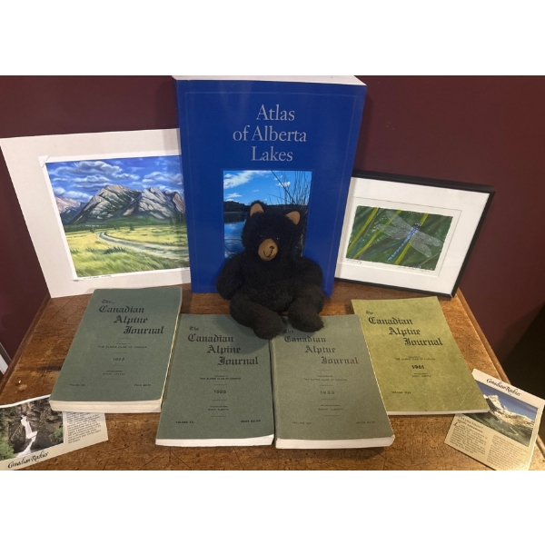 Atlas Of Alberta Lakes Canadian Alpine Journal/Crystal Bridges -Mountainscape Art & More 