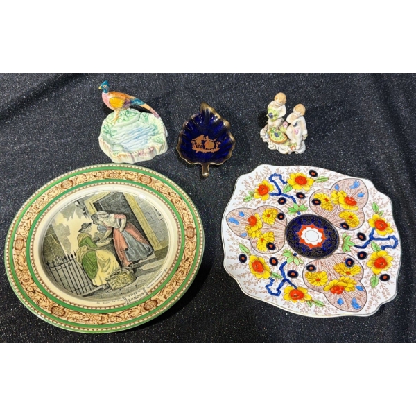 Collection of Vintage Porcelain Including Limoges, Royal Staffordshire, Adams, Beswick and Germany