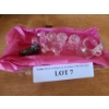 Image 1 : Crystal Tray & Miniature Swarovski Figurines