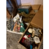 Image 2 :  large shelf with vintage Christmas decorations