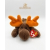 Image 1 :  Ty Beanie Baby Plush Toy Chocolate The Moose
