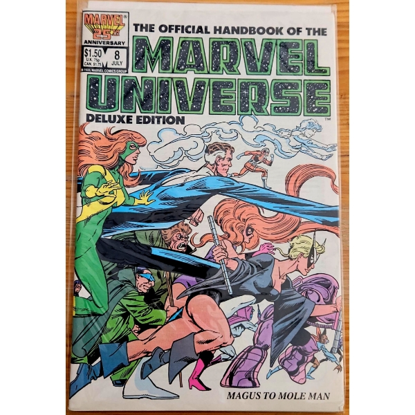 The Official Handbook of the Marvel Universe: Deluxe Edition #8 (1986)