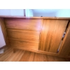 Image 4 : Wooden Dresser with Integrated Mirror and Sliding Doors