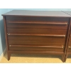 Image 1 : Vintage Gibbard Mahogany Chest Of Drawers w/ Brass Embelishments 36x17x32