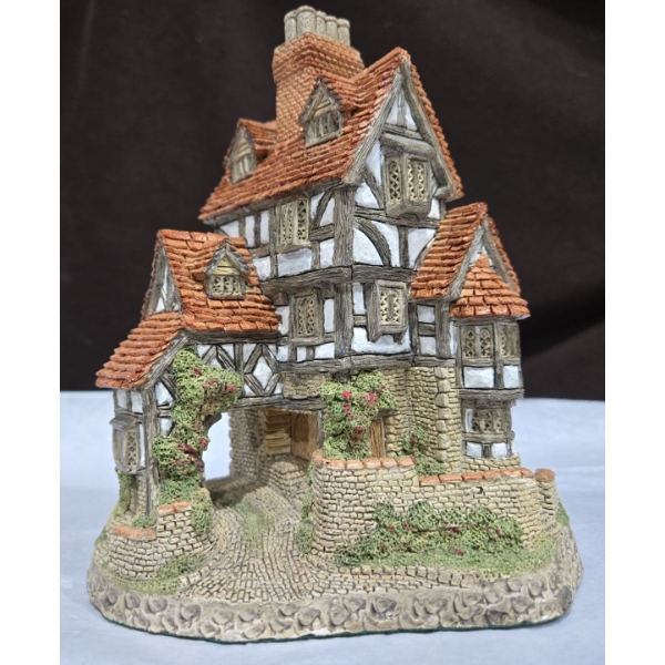 Hand Carved 'Squires Hall' By David Winter