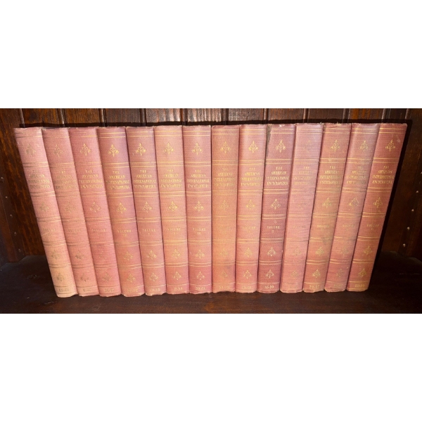1950's American International Encyclopedia Set Volume 1-14