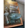 Image 2 : three boxes of un researched jars includes Mason randoms and old pot bottles. Also a best yet Canadi