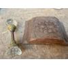 Image 1 : Ornate Wooden Box & Antique Door Knob