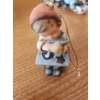 Image 8 : Six Hummel Figurine Holiday Ornaments, 2 to 3 Inches Tall