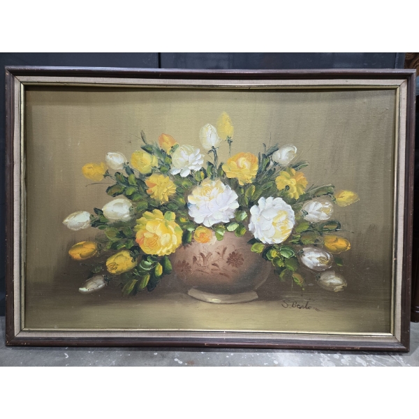 Framed Signed Original Oil Painting 24" X 36"