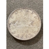 Image 1 : 1961 Canadian Silver Dollar with Canoe Motif