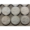 Image 4 : Canadian 25-cent Pieces 80% Silver 64.13 Grams