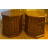 Image 1 : Vintage Octagonal End Tables 24x22 Mid Century