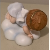 Image 3 : Franklin Mint Almost Angels Porcelain Figure - Seek & You Will Find 4T