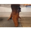 Image 4 : Natural Burl Wood Accent Table 32 W, 19.5 D, 17 T 