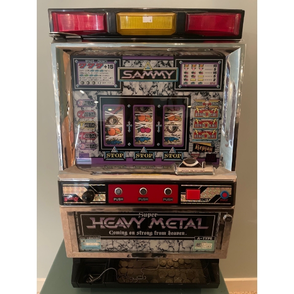 Super Heavy Metal Sammy A TYPE Slot Machine Model 001641  Needs Service