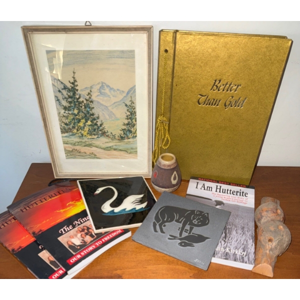 I Am Hutterite & Variety Of Collectibles  Better Than Gold Note Book