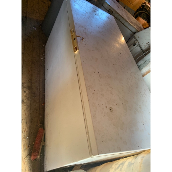 Kenmore Heavy Duty Freezer in working condition measures 65”L, 34”T, 27”W