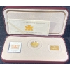 Image 1 : 2001 150th Anniversary of Canada's First Postage Stamp Set 92.5% Silver 5.35 Grams