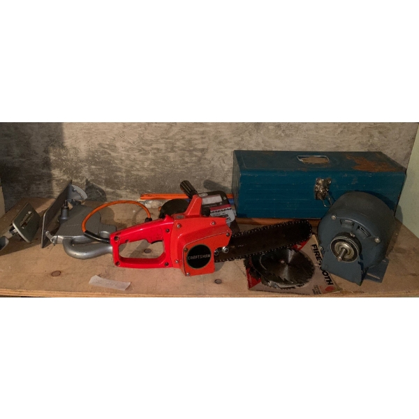 Tool Essentials - Craftsman Chainsaw, Empty Toolbox & More 