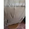 Image 8 : La-Z-Boy Beige Leather Reclining Chair 38 w, 33 d, 42 h 