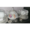 Image 5 : Staffordshire Coffee Server, Sugar/Creamer & Mugs.  German Teapot, Cups & Saucers