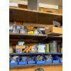 Image 3 : 4 shelves, full of miscellaneous screws, tape electrical items and so much more also includes all th