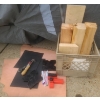 Image 1 : Wood Offcuts, Leather Scraps, Rubber Mats, Tools