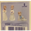 Image 4 : LLADRO Porcelain 3 Piece Set 'Christmas Morning' 3T 
