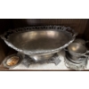 Image 2 : Decorative Pewter Collection #2 - Plates, Cups, Large Bowl, Sugar Dish, Candy Dish, More 